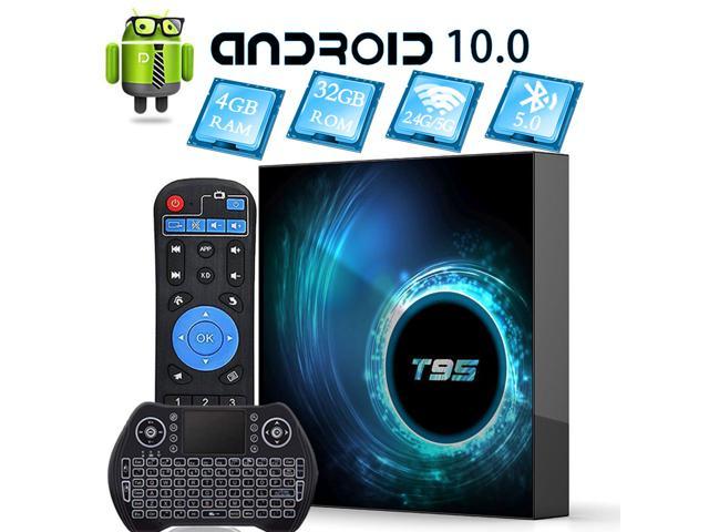 H96 Max H40 T95 T95H X96Q Android 10.0 TV Box 2+16GB WiFi Media Player J2P6 