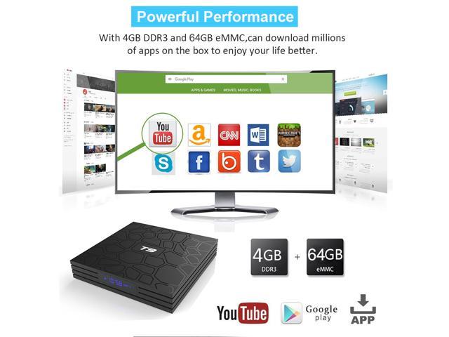 SMART BOX T9 4GB+64GB ULTA HD 9.0 - Brandshive