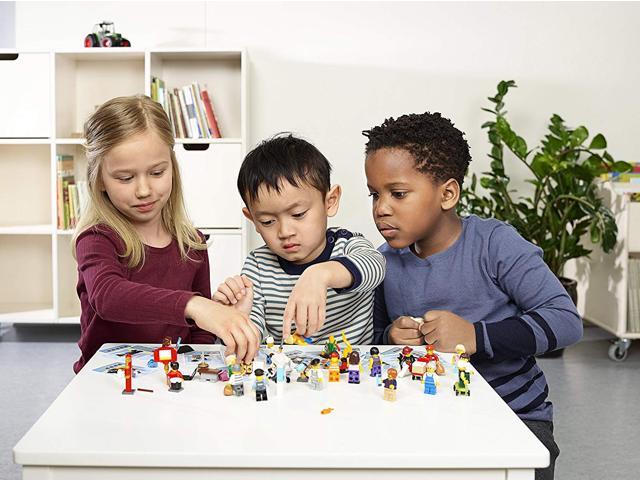 community minifigure set for role play by lego education