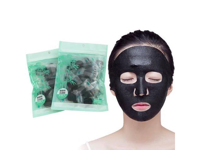 charcoal paper face mask