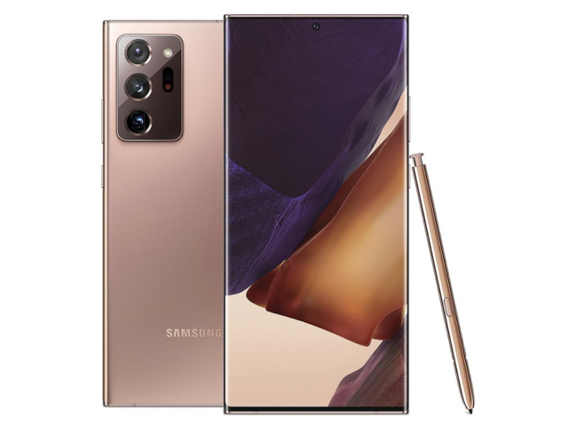 Samsung Galaxy Note20 Ultra 5G 256GB 12GB RAM | SM-N9860 | ONLY SUPPORT AT&T and T-MOBILE NETWORK CARRIERS |  Mystic Bronze