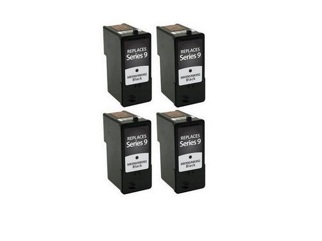 SuppliesMAX Compatible Replacement for Dell 926/V305/V305W Black Inkjet 4/PK C924T_4PK Series 9 SuppliesMAX Compatible Replacement for Dell 926/V305/V305W Black Inkjet 4/PK C924T_4PK Series 9