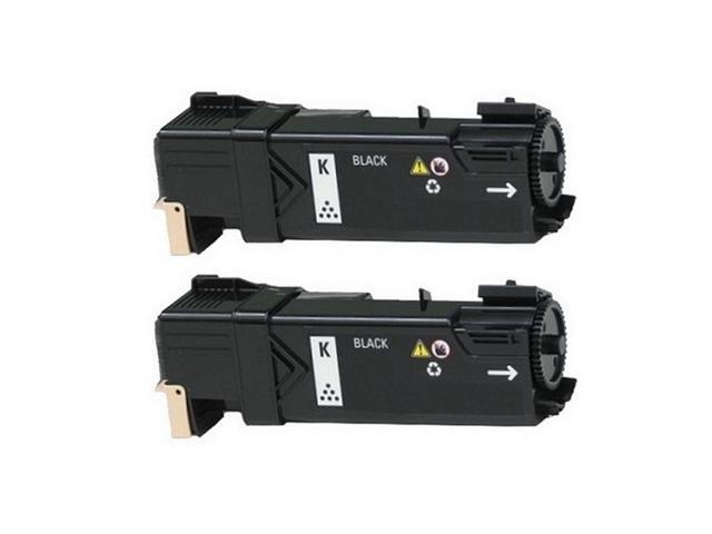 2//PK-2500 Page Yield P237C/_2PK SuppliesMAX Compatible Replacement for Dell 2130CN//2135CN Black Toner Cartridge