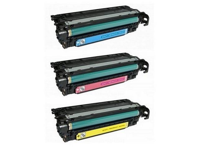 TTP Brand Premium New Compatible Set of 4 Colors for HP Laserjet Enterprise 600 Color M651 M651dn M651n M651xh Replaces Part # CF330X CF332A and CF333A HP 654A CF331A