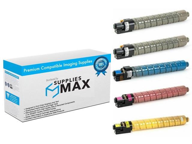 MasaiMara Compatible Toner Cartridges For Ricoh MP C4502/C5502 - 4 Pack (Black, Cyan, Magenta, Yellow), High Yield