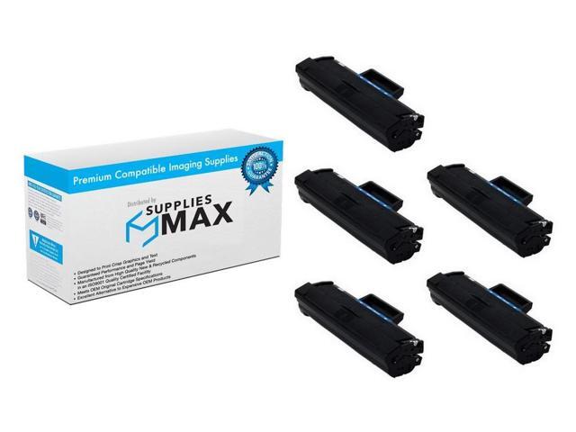 SuppliesMAX Compatible Replacement for Dell B1160W/B1163W/B1165NFW Toner Cartridge (5/PK-1500 Page Yield) (15RRN_5PK) SuppliesMAX Compatible Replacement for Dell B1160W/B1163W/B1165NFW Toner Cartridge (5/PK-1500 Page Yield) (15RRN_5PK)