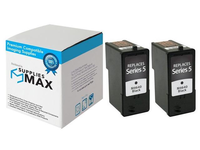 SuppliesMAX Compatible Replacement for Dell A922/924/942/944/946/962/964 Black Inkjet Series 5 2/PK 310-8342_2PK SuppliesMAX Compatible Replacement for Dell A922/924/942/944/946/962/964 Black Inkjet Series 5 2/PK 310-8342_2PK