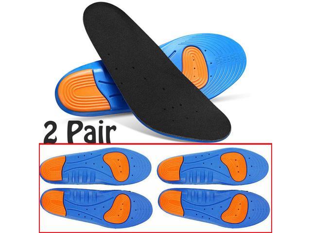 Gel Orthotic Sport Running Insoles Insert Shoes Gel Padded Arch Support Cushion