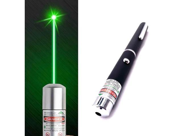 Pack of 5 900 Miles 532nm Green Laser Pointer Pen Visible Star Beam AAA Lazer 