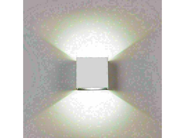 1-4pcs 6W LED Wall Lamp Modern Up Down Sconce Lighting Fixture Cube Light Indoor 