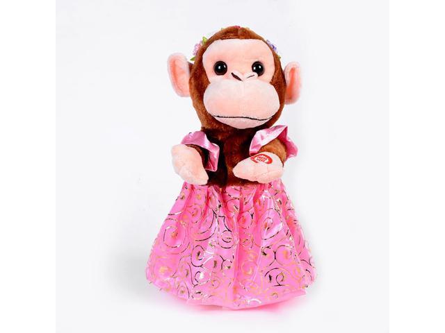 musical monkey baby toy