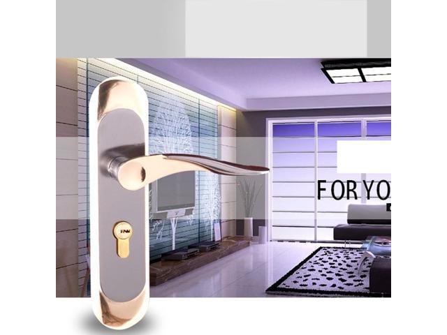 Minimalism Interior Door Lock Latch Bedroom Privacy Lever