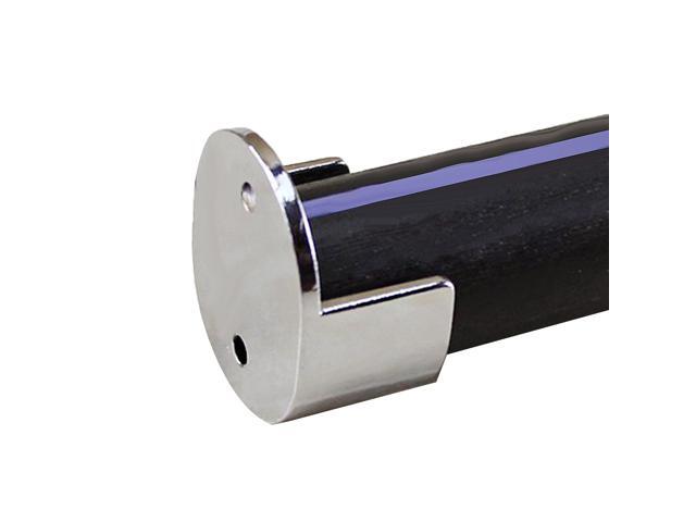 1 Pair 25mm Recess Bracket Curtain Rail Support Curtain Pole Bracket Wall Mount