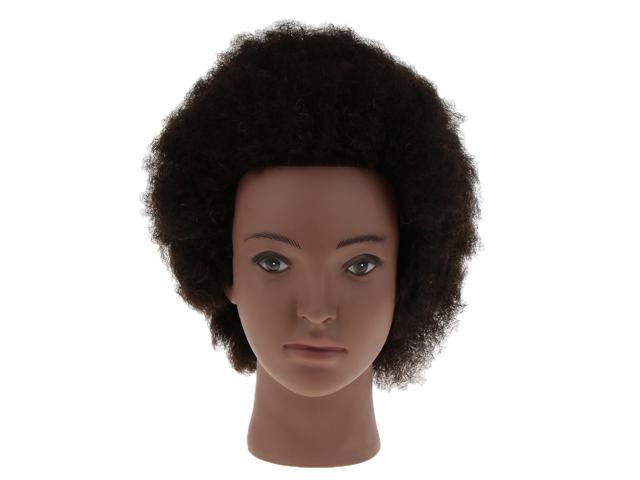 afro mannequin head