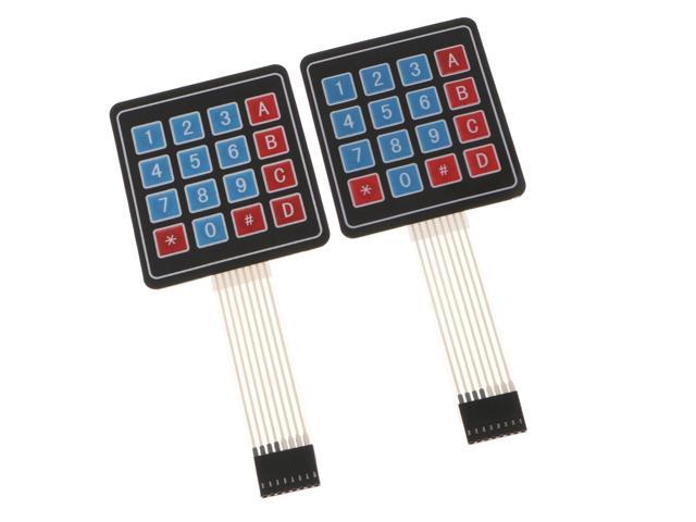 10pcs 4 x 4 Matrix Array 16 Key Membrane Switch Keypad Keyboard Arduino Best
