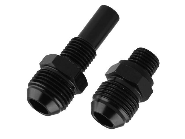 High Quality Pair Oil Cooler Adapter for GM 6AN 1//4NPS 4L80E 97-07