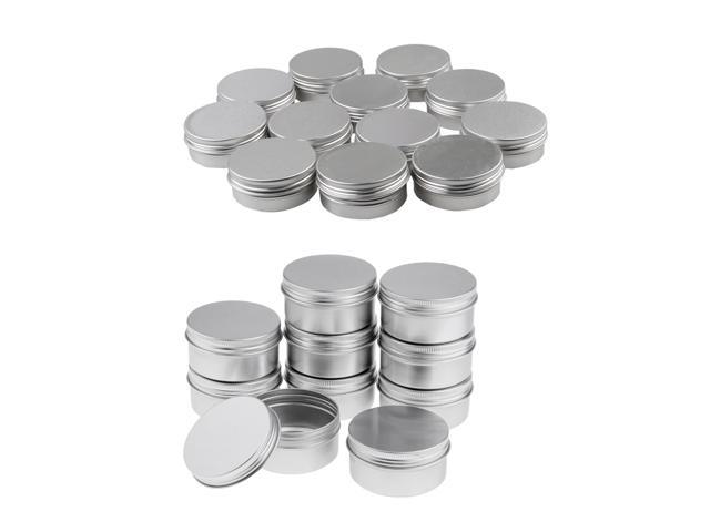 Download lot 22 Aluminum Screw Lid Cosmetic Lip Balm Tins Container 30g (1oz) 80g - Newegg.com