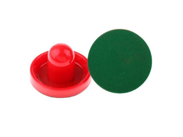 2 Commercial Hockey Goalies with 2 Large Red Air Pucks