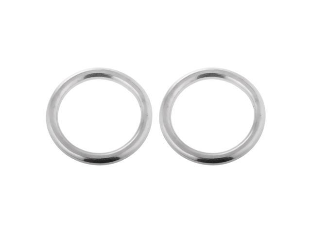 Polished Welded 304 Stainless Steel O-ring 40// 50// 60// 70// 80// 90// 100mm Ring