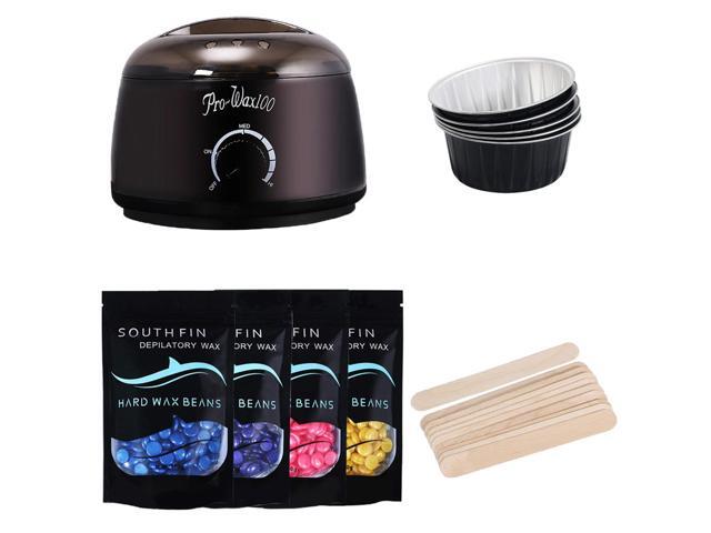 Professional Wax Warmer Hair Removal Kit For Men Women Sensitive