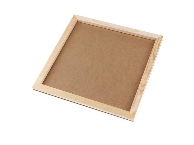 Natural Wooden Photo Frame Picture Art Desktop Display