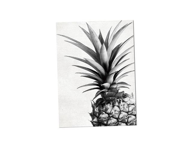 Frameless Monochrome Pineapple Canvas Oil Painting Picture Wall Art Decor L