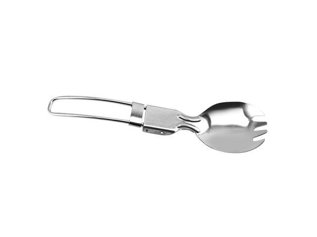 Camping Picnic BBQ Folding Cutlery Party Outdoor Travel Spork Fork Spoon