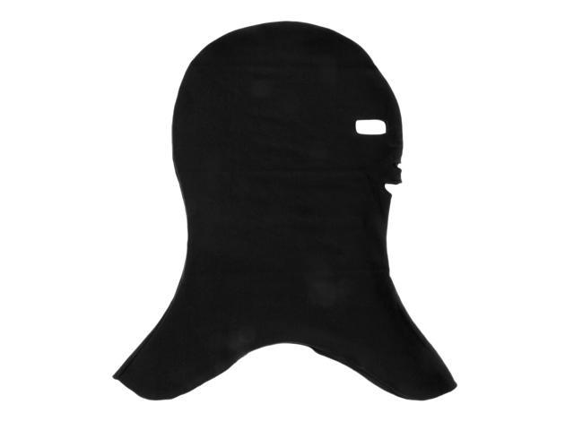 Swimming Caps Full Face UV Protection Swimming Mask Head and Neck Black 
