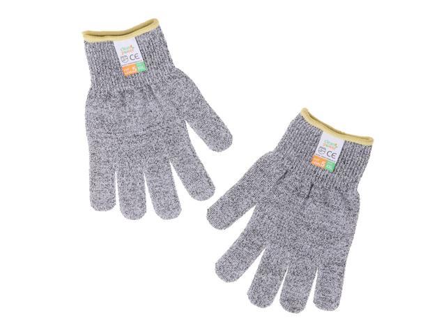 Cut Resistant Gloves High Performance Level 5 Protection Food Grade Size Medium 
