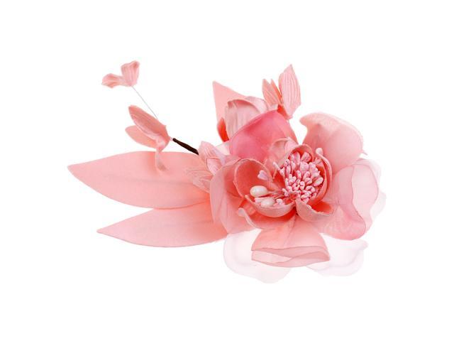 flower brooch hair clip