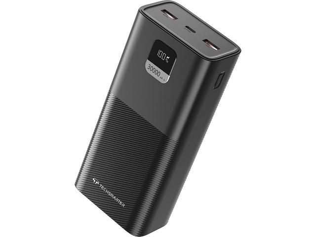 TECHSMARTER 30000mah 65W USB-C PPS PD Power Bank with Samsung Super ...