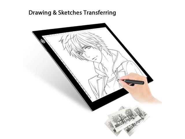 A4 Tracing Light Pad UltraThin Tracing Light Box USB Power Artcraft