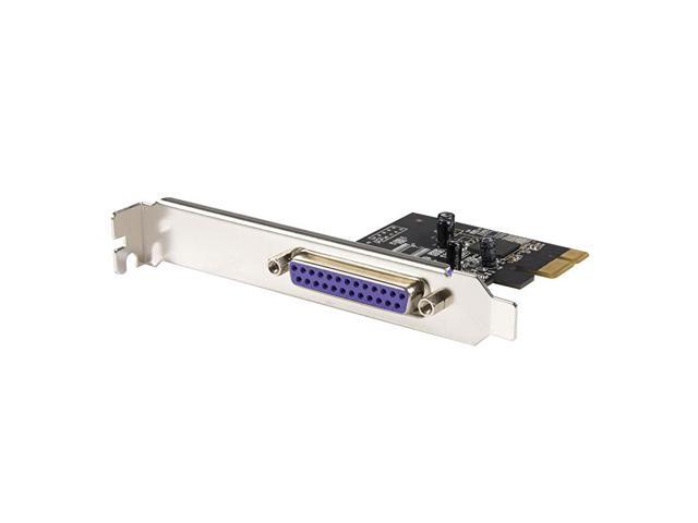com 1 Port PCI Express Dual Profile Parallel Adapter Card SPPEPPECP 1x ...