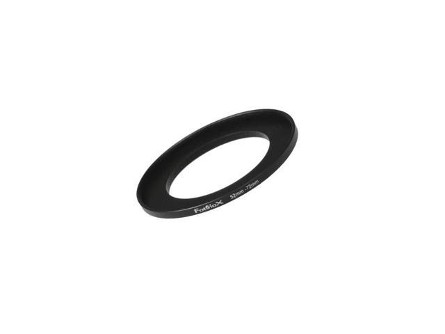 52-72 mm Fotodiox Metal Step Up Ring Anodized Black Metal 52mm-72mm