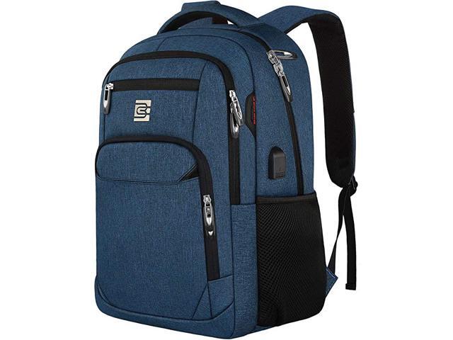Laptop Backpack for Men & Women with Waterproof Slim Business/Work Computer Bag Fit 15.6 to 17 Inches Laptop Travel/School Backpack with USB Charging Port & Headphone Interface Laptop Backpack for Men & Women with Waterproof Slim Business/Work Computer Bag Fit 15.6 to 17 Inches Laptop Travel/School Backpack with USB Charging Port & Headphone Interface