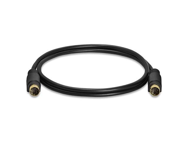 3 Feet SVHS Gold Plated Cable 4 pin CLASSYTEK S-Video SVideo 