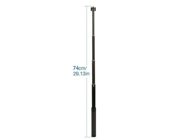 Extension Rod for Gimbal - 29 inch Adjustable Selfie Stick Compatible with Gimbal  Stabilizer DJI Osmo Mobile 3 2/Feiyu/Zhiyun Smooth Q  4 and All Gimbles  with 1/4