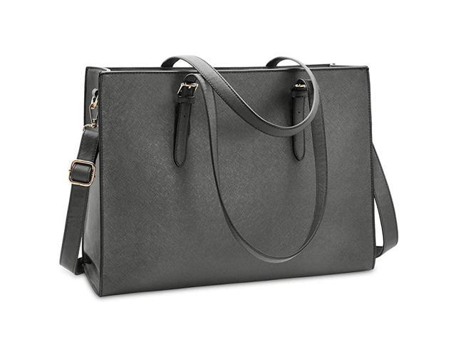 women's computer tote bag leather