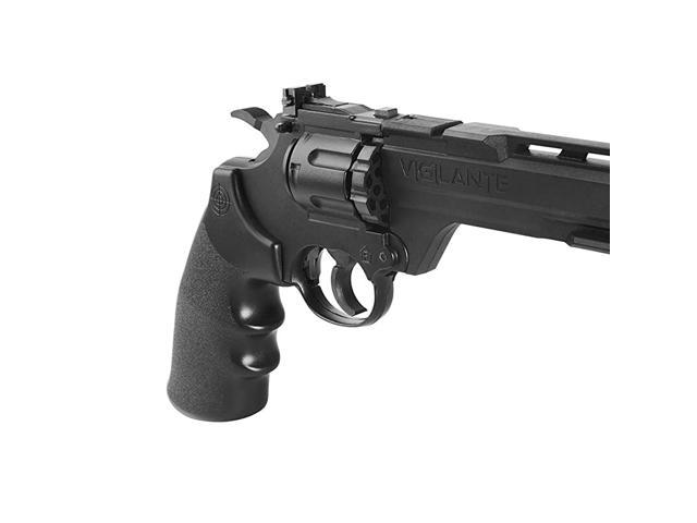  Crosman CCP8B2 Vigilante CO2 .177-Caliber Pellet/ BB Revolver,  FFP,Black : Sports & Outdoors