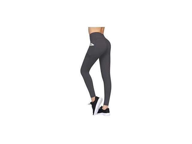 High Waist Yoga Pants Pocket Yoga Pants Tummy Control Workout Running 4 ...