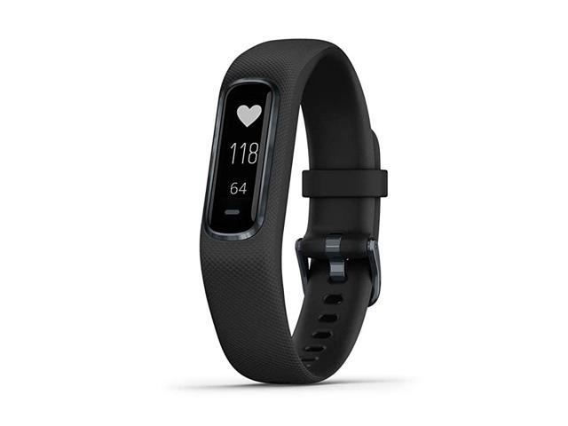 0100199510 Vivosmart 4 Activity and Fitness Tracker w Pulse Ox and Heart Rate Monitor Midnight W Black Band 075 Inches