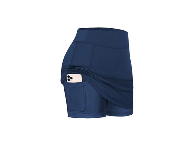 navy blue running skirt