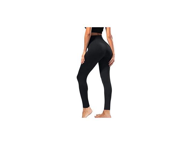 Waisted Leggings for Women Soft Athletic Tummy Control Pants for Running  Cycling Yoga Workout Reg amp Plus Size Black02 Plus Size US 1224 -  Newegg.com