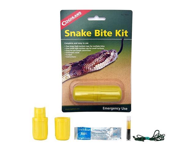 Coghlans Emergency Snake Bite Kit Camping Hiking Survival Aid Bug Out Disaster 