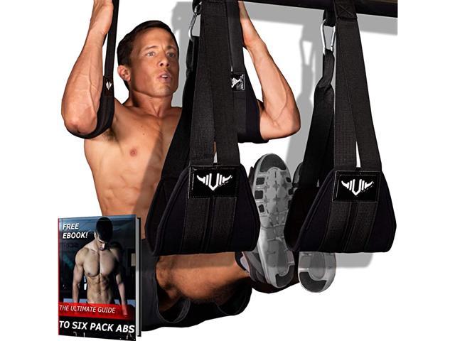 Premium Ab Slings Straps Klimmzugstange Hanging Leg Raiser Fitness Strap Gear 