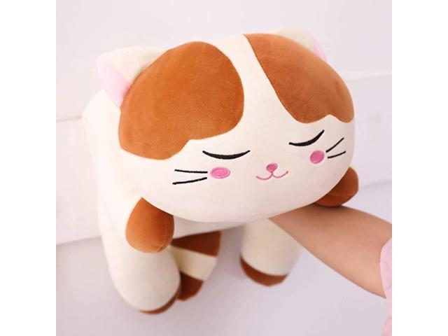 big cat plush pillow