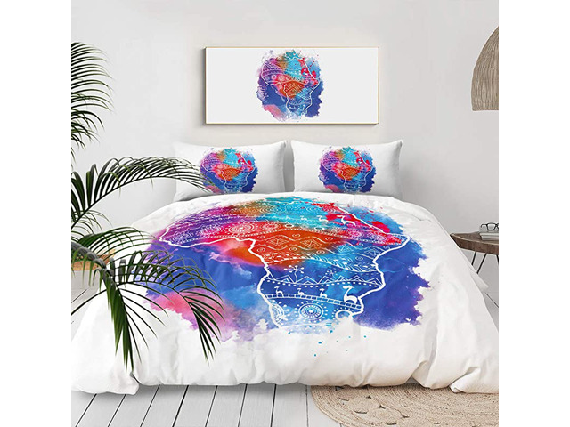 Watercolor Grunge World Map Duvet Cover Painted Map Of Africa Travel Lover Comforter Cover 3 Piece Tribal Ethnic Bed Cover Rainbow Abstract Bedding Set Queen Game Tables Newegg Com 2) due to the light and screen difference, the item's color may be slightly different from the pictures. newegg com