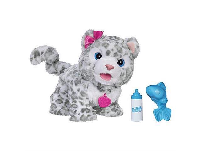 snow leopard plush toy