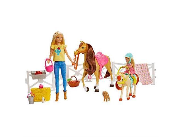 Barbie Hugs n Horses Playset 