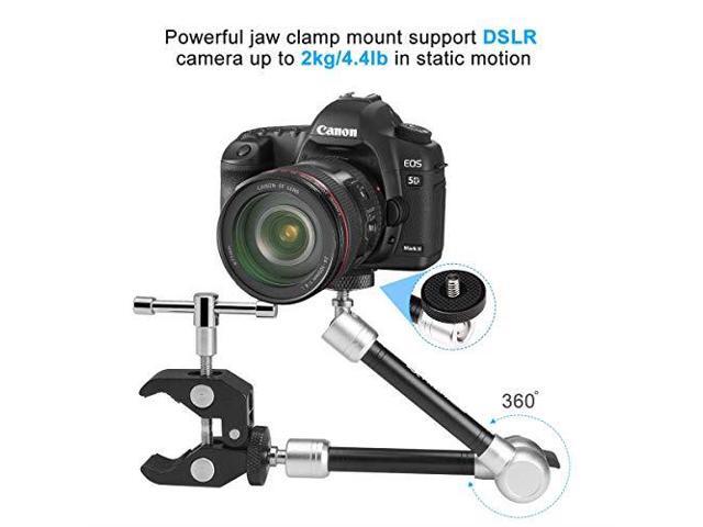 Hyx 11 inch Aluminium Alloy Adjustable Articulating Friction Magic Arm Camera Parts Accessories